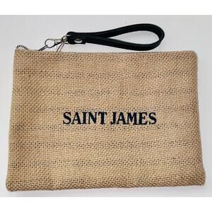 Saint James Trousse Cosmetic Bag ~ Ecru